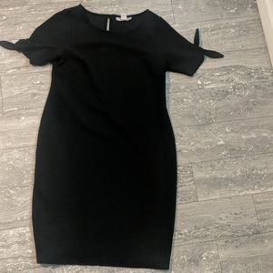 Black Dress Motherhood Maternity